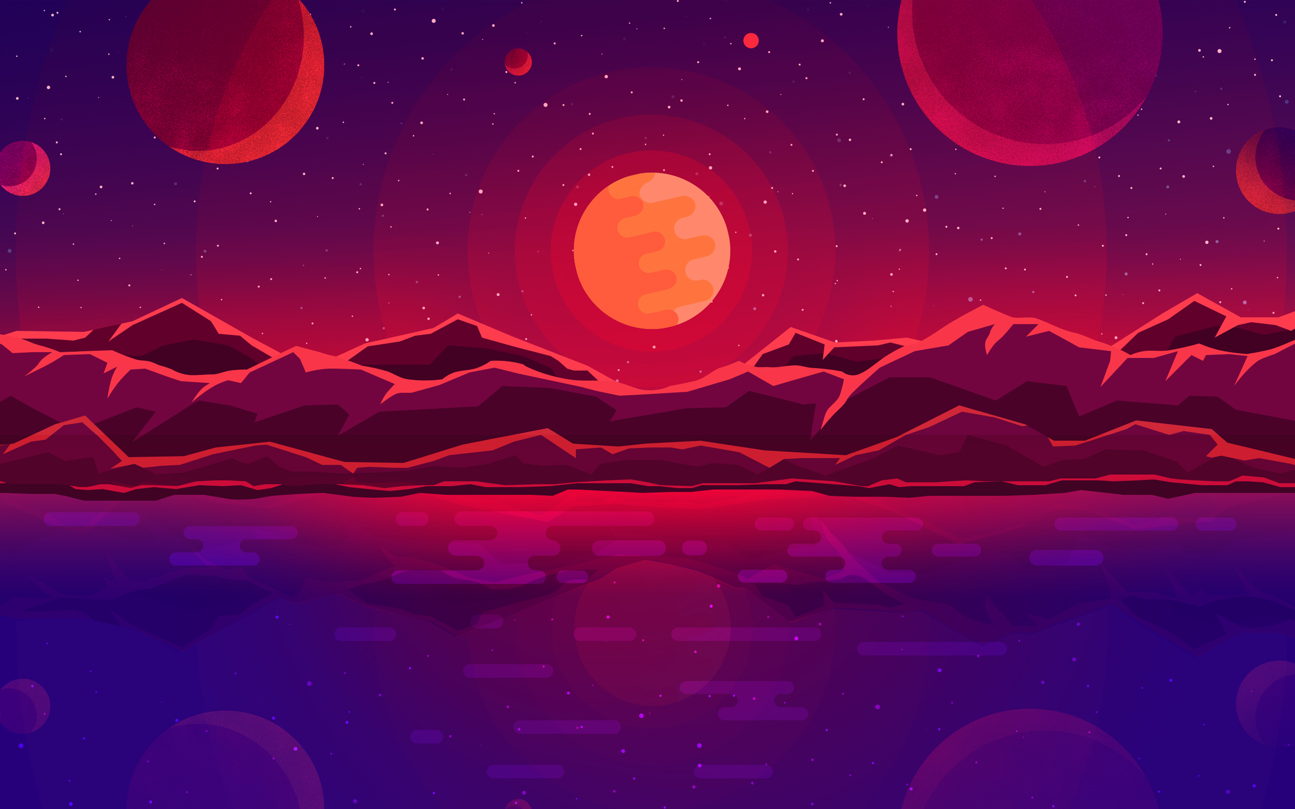 Sunset Planets HD170419598